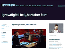 Tablet Screenshot of igrowdigital.com